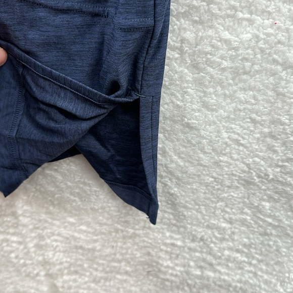 Athleta Corss Current Coverup Dress Swim Sport Beach Blue Cinch Waist Summer XS - Picture 8 of 11